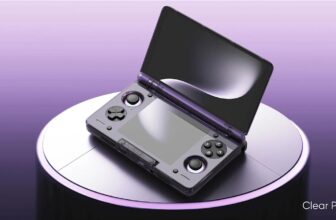 Ayn reveals a Nintendo DS-style handheld that comes in the classic Game Boy Color purple